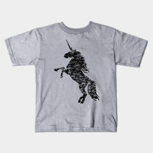 Distressed Unicorn Kids T-Shirt